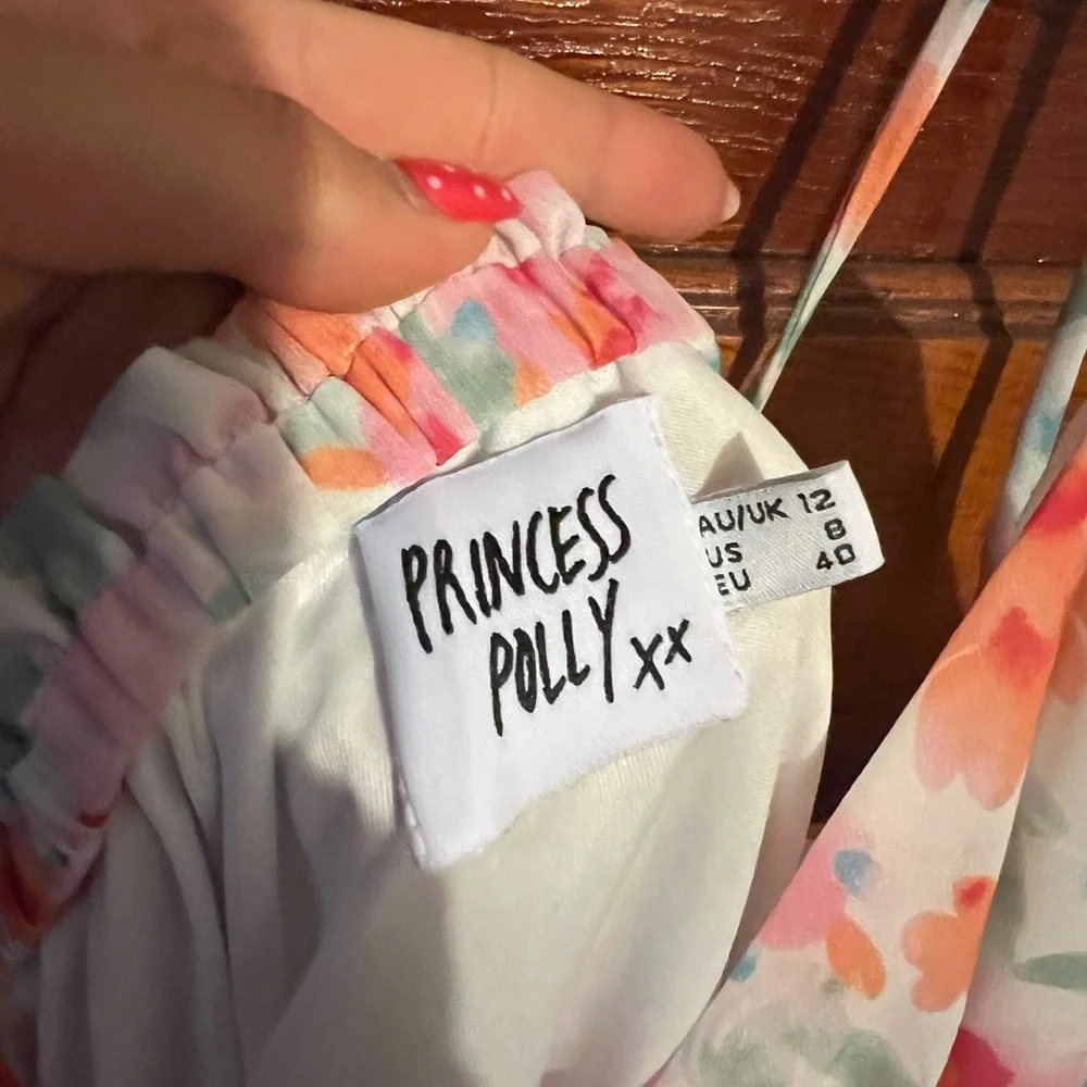 Princess Polly Dionne Mini Dress Pink Multi - Picture 4 of 4